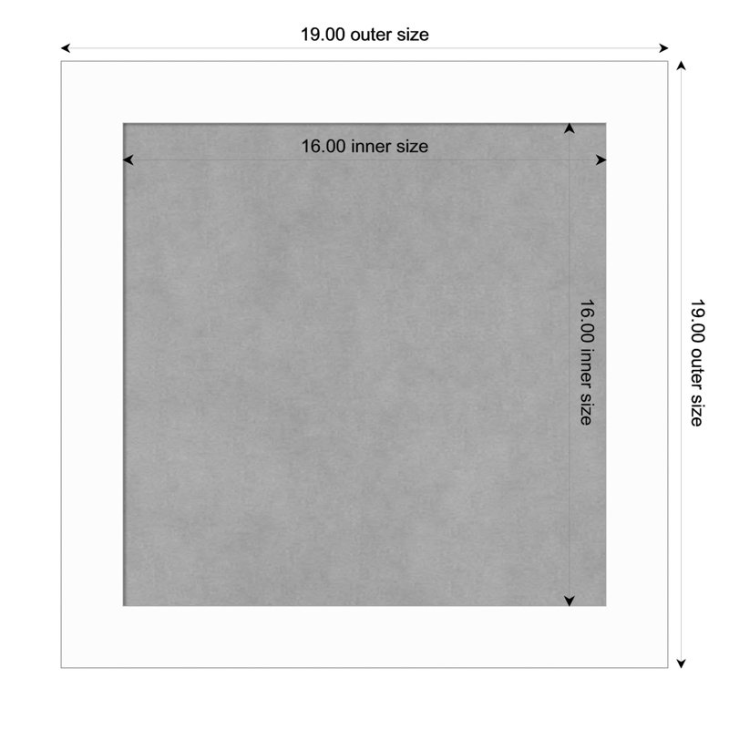 Magnetic Metal Magnetic, 19" H x 19" W