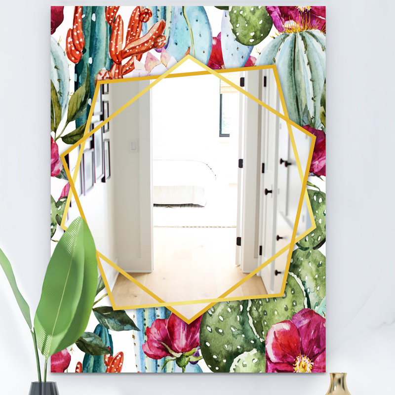 Miroir d'appoint Cactus, H 39,4 po x l 29,5 po