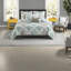 Ensembles de literie luxueux turquoise, confort en coton de qualité supérieure, style moderne pour la maison