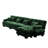 Free Combination, Modular Sectional Sofa,L Shaped Couch For Living Room, 4-Seater Comfy Cloud Couch With Convertible Ottoman,Chenille-2084838623