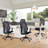 Ergonomic Swivel Mid-Back Packston Chair with Adjustable Lumbar Support and Tilt Function-1829669176