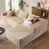 Velours côtelé beige plus