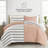 Patterned Ultra Soft 3 Piece Duvet Cover Set - Serenity-128498292-128498301