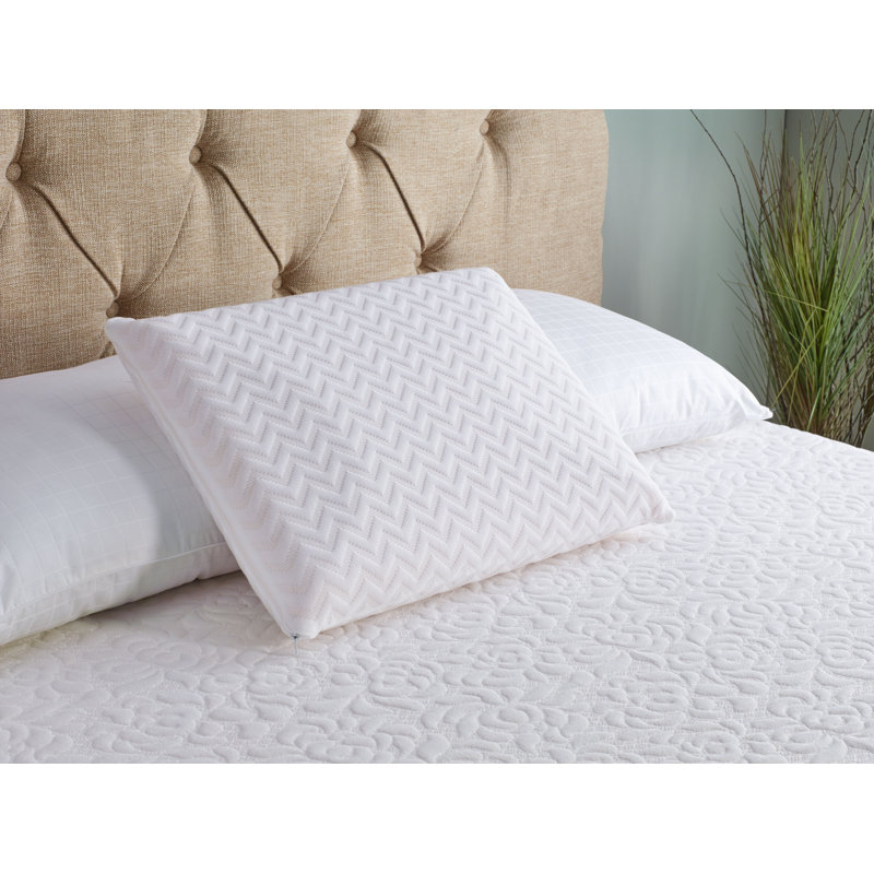 Memory Foam Medium Pillow, 18" x 24" x 5"