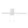 52 Atlantis 3 - Blade Flush Mount Ceiling Fan with Pull Chain and Dimmable LED Light Kit Included