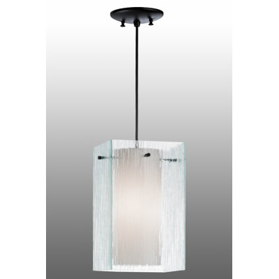 Luminaire suspendu simple à 1 lumière Decimus