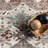 Deandra Distressed Vintage Medallion Bordered Area Rug-649654640