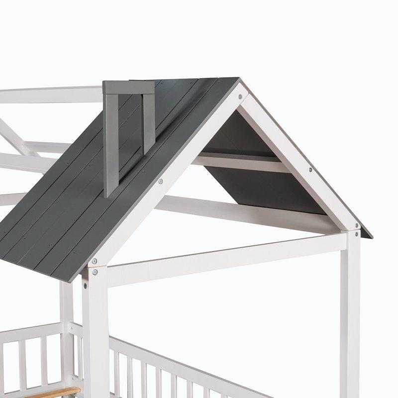 Lit plateforme 71,33 po Yesenio, Blanc