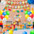 Block Party Decorations,53 Pcs Building Blocks Birthday Decorations Set