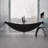78.75'' x 33.5'' Soaking Fiberglass Bathtub