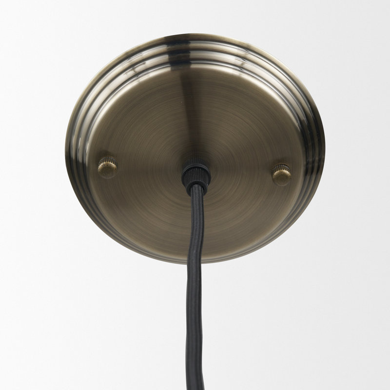 Luminaire suspendu géométrique 1 lumières simple Ione