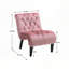 Fauteuil de salon en velours sans accoudoirs-765706719