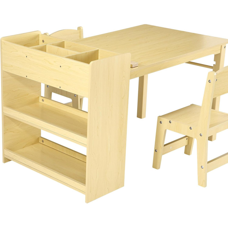 Kids and Chair Set, Yellow
