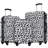 Hardshell Luggage Sets 3 Pcs Spinner Suitcase With TSA Lock Lightweight-20"+24"+28" Luggages