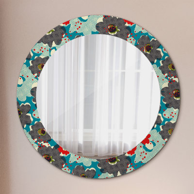 Huldar Glass Flat Wall Mirror