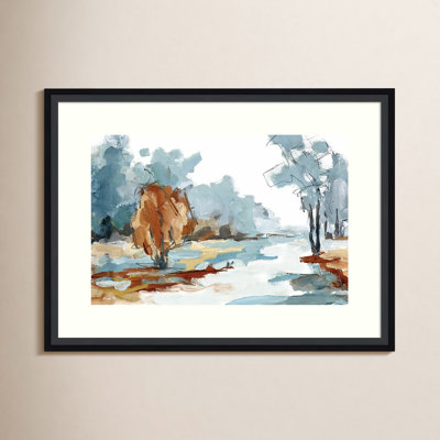 " Backroads VI " by Jacqueline Ellens Painting Print