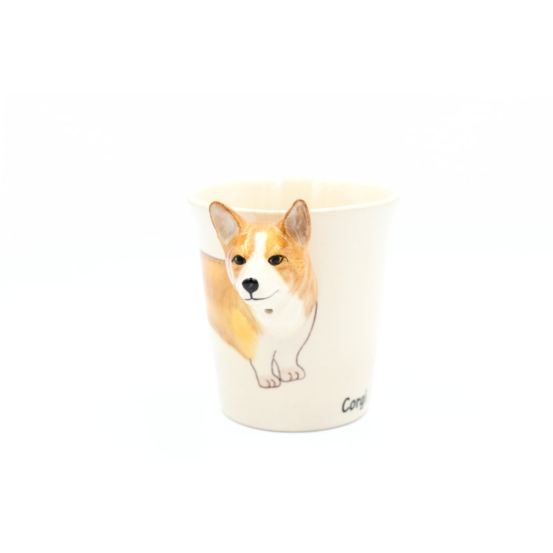 Mug16brown Corgi Brown Mug 10 Oz