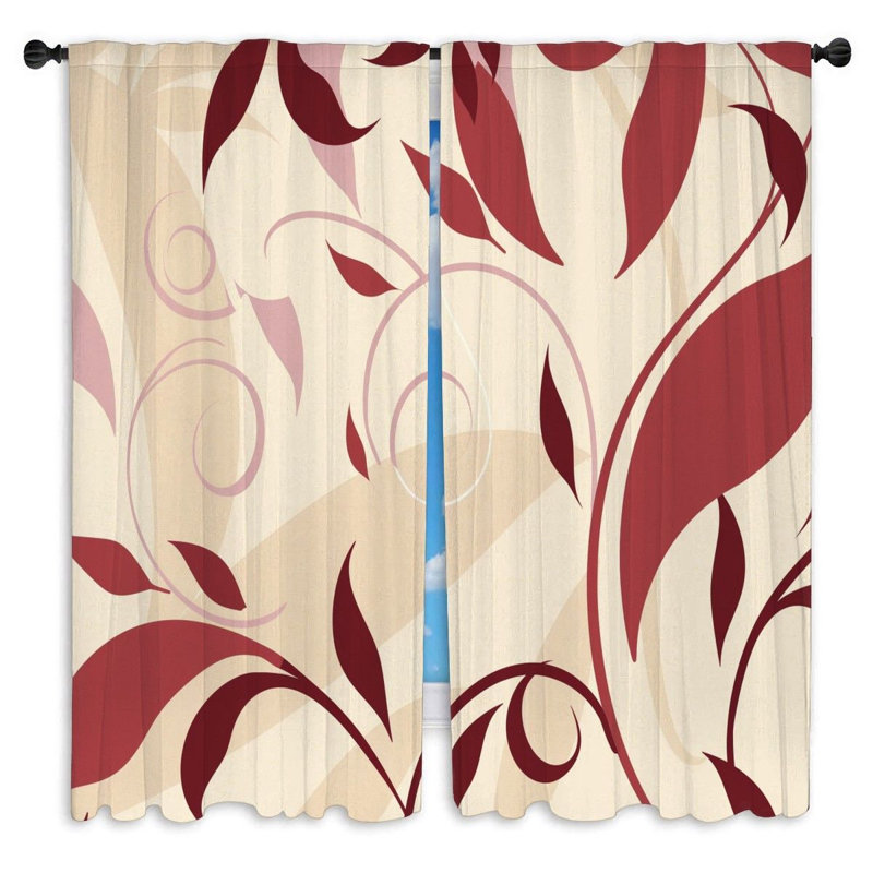 Paire de rideaux obscurcissant en polyester Tamarra, L 20 po x L 61 po