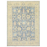 New Turkmen Afghan One-of-a-Kind Rectangle 8'11" X 11'7" Area Rug