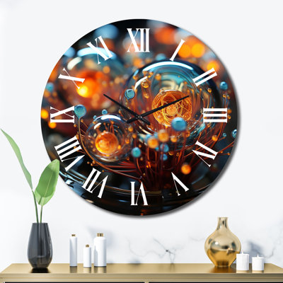 Metal Wall Clock