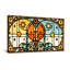 Motif d'étoiles tendance en vitrail soleil lune-1926618353
