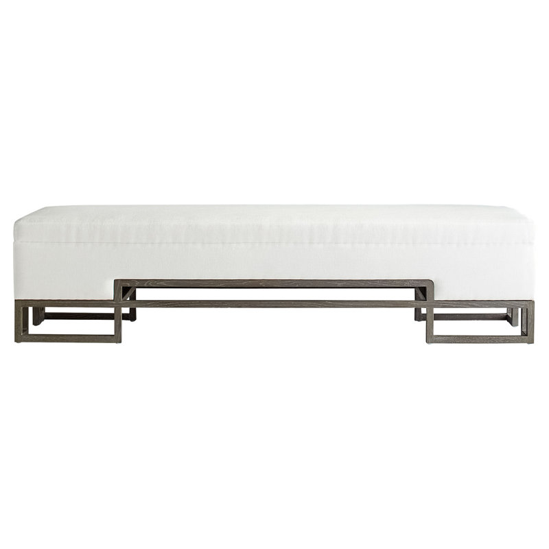 Linen Upholstered Bench