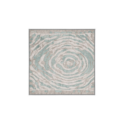 Machine Washable Gray Area Rug