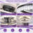16" Modern Black Ceiling Fan with Up Down Light & APP Remote Dimmable Ice Cone Flush Mount Fandelier-1559689899