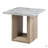 Faux Marble End Table