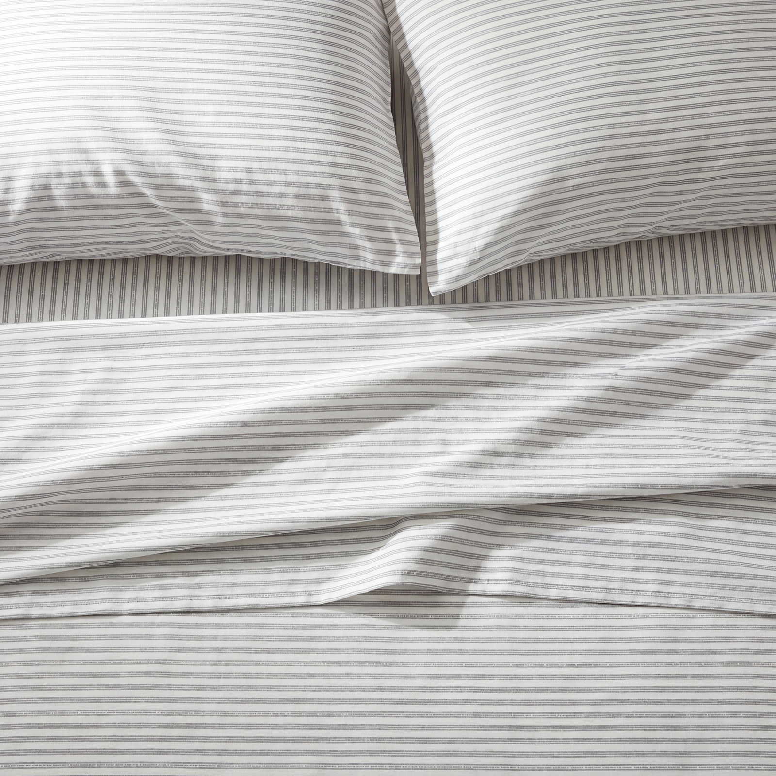 Cobbett Cotton Sheet Set, Gray, California King