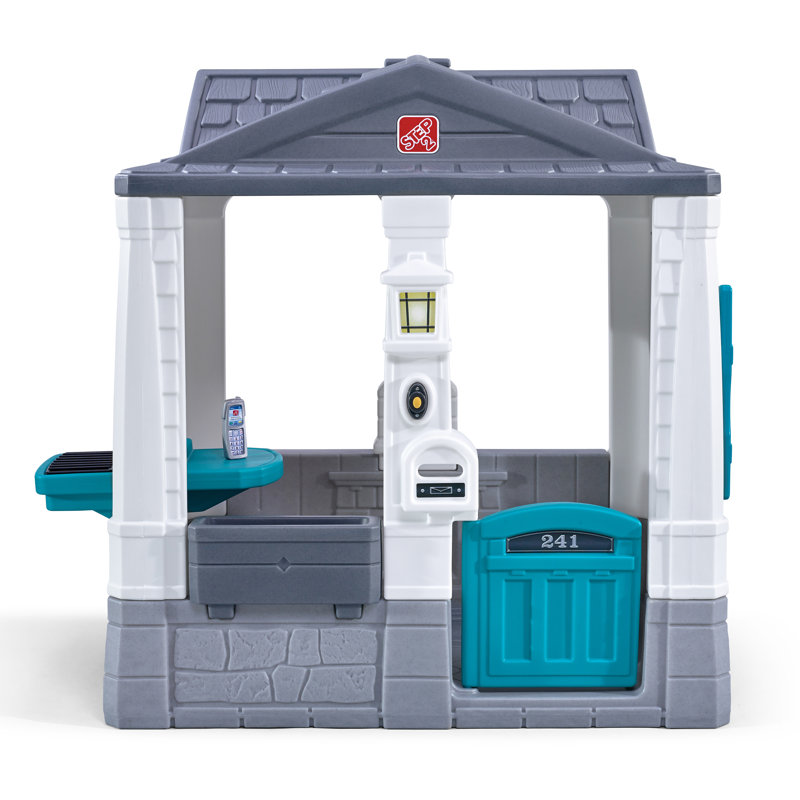 Step2 135cm W x 857cm D Outdoor Roto-moulded Plastic Playhouse with Kitchen
