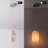 1 - Light 5" W Modern Nickel Jar Pendant with Hand-Blown Art Glass for Dining Room or Kitchen Island-1091181177