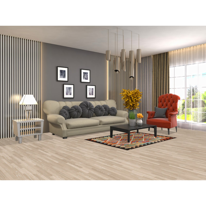 Tapis oriental géométrique Kilim 4 x 5