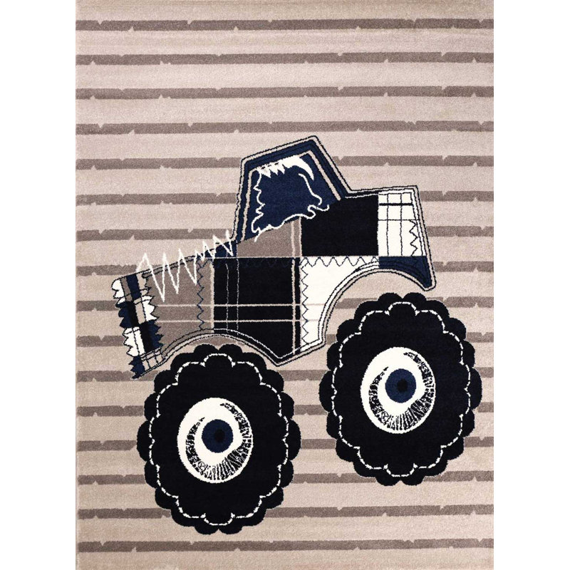 Claussen Flatweave Beige/Black Rug, Rectangle 160 x 230cm