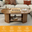 Oval Fluted Coffee Table
