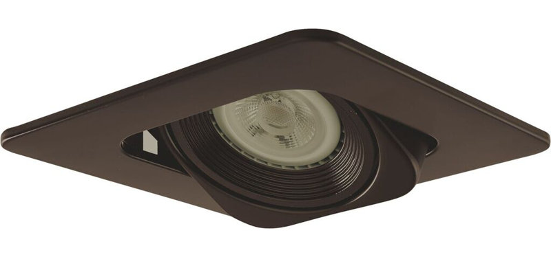 4'' Adjustable Recessed Trim, Bronze