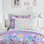 Ensemble d'édredon papillon multicolore Dream Factory