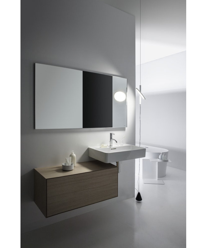 Val 23.62'' L Bathroom Sink, Without Hole