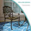 Fauteuil de terrasse empilable