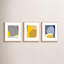 Color Meditation Trio 2 by Andrea Stokes - Picture Frame Print on Paper-2066603385-2066603389