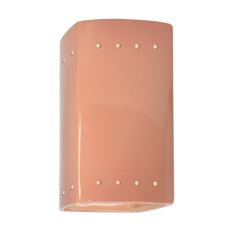 Applique murale encastrée Axcel, Rosé brillant