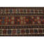Tapis tribal teint à la main 3 x 6