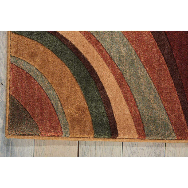 Yuzo Abstract Indoor Rug, Rectangle 9'6" x 13'