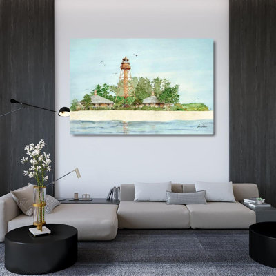 Breakwater Bay Rizzo, Gene Gallery Wrapped Canvas Art Titled: Sanibel Island, Florida
