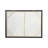 CosmoLiving by Cosmopolitan Gold Canvas Abstract Framed Wall Art with Gold Frame-69975437