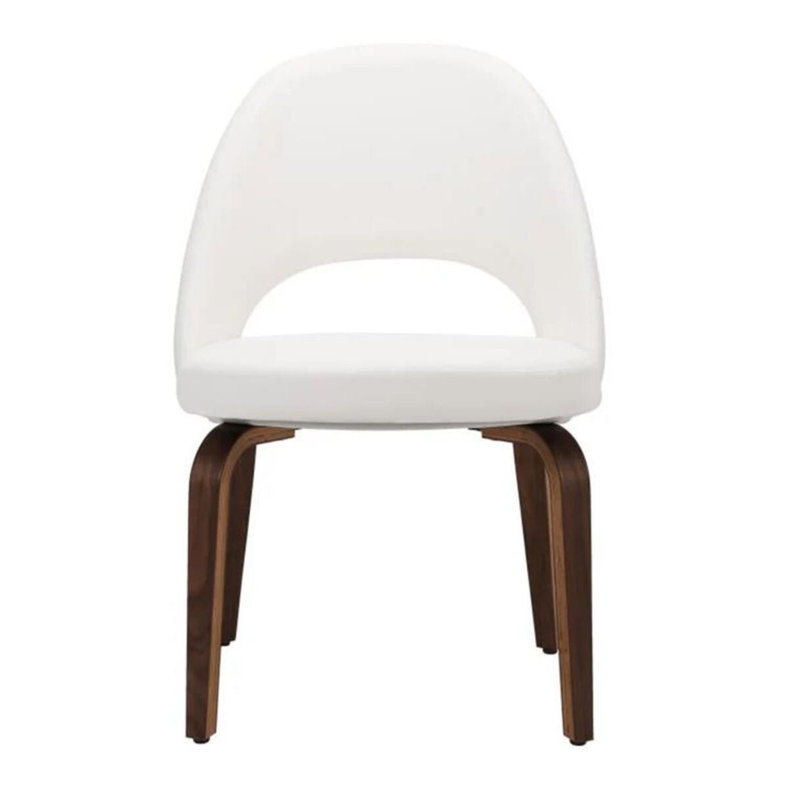 Yboor Pu Dining Chair, White