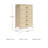 Kaceion 32.28'' W 5 - Drawer Dresser