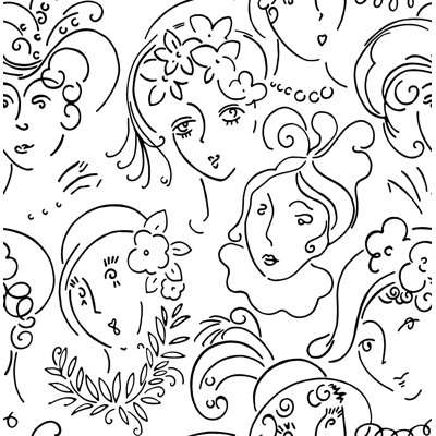 Rouleau de papier peint adhésif L 18 pi x l 20,5 po
