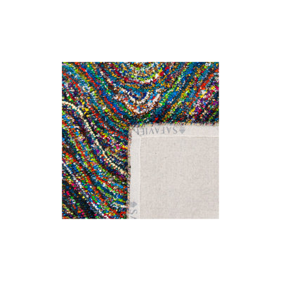 Anaheim Hand Tufted Cotton Abstract Rug