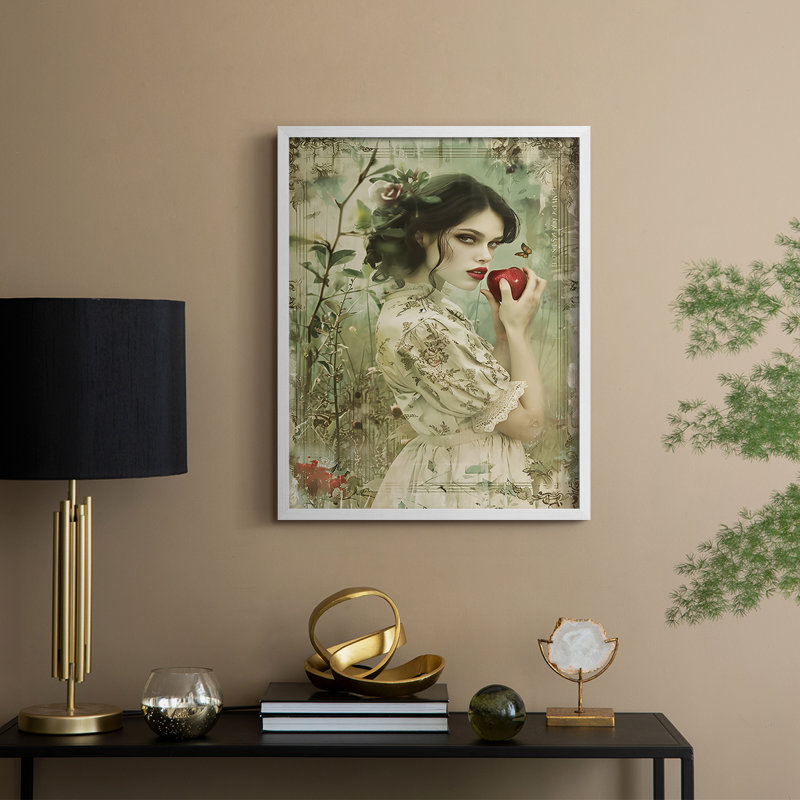WOMEN Series CECLXIX - reproduction encadrée de qualité supérieure - prête à être accrochée - aucun clou requis